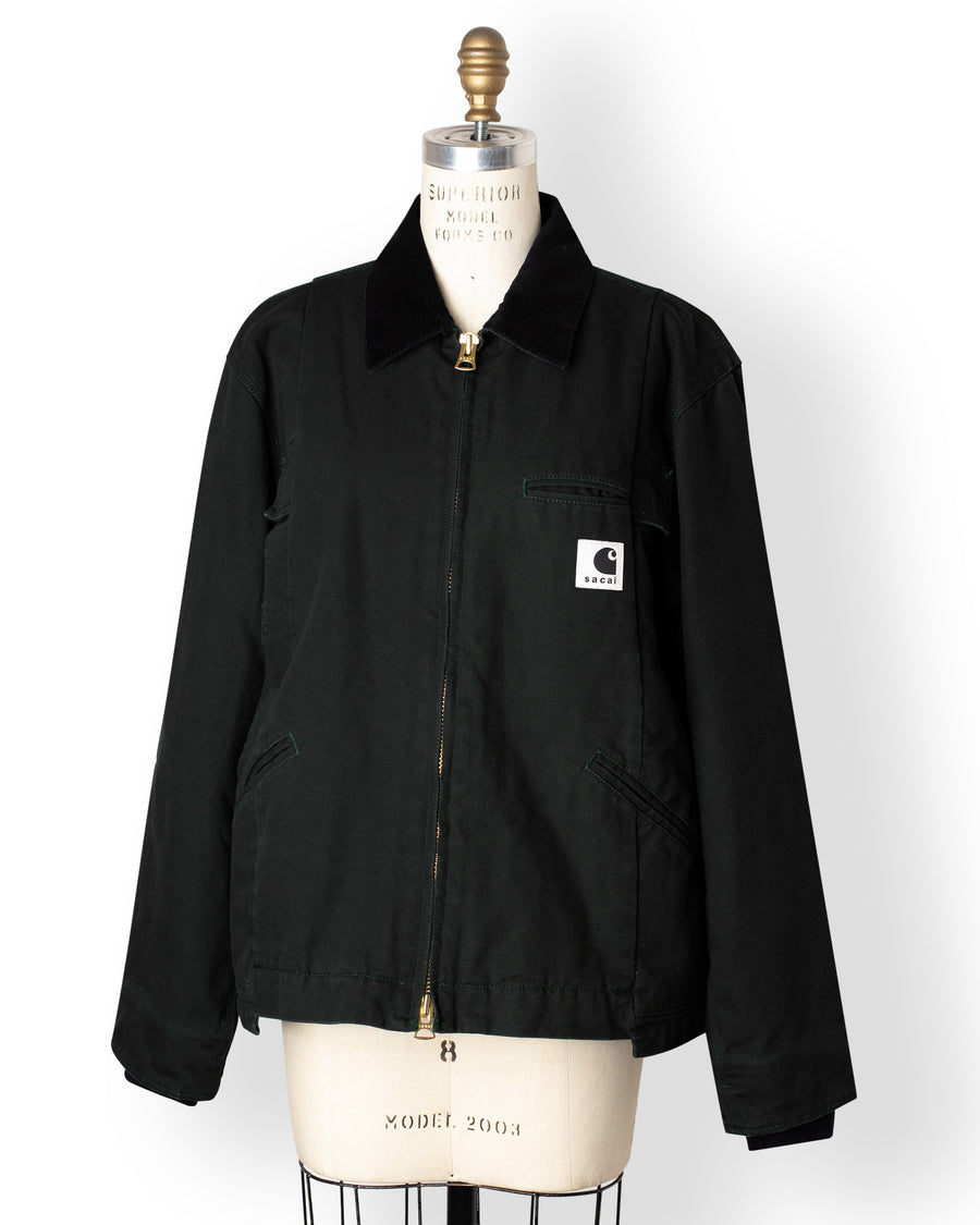 sacai x carhartt duck jacket