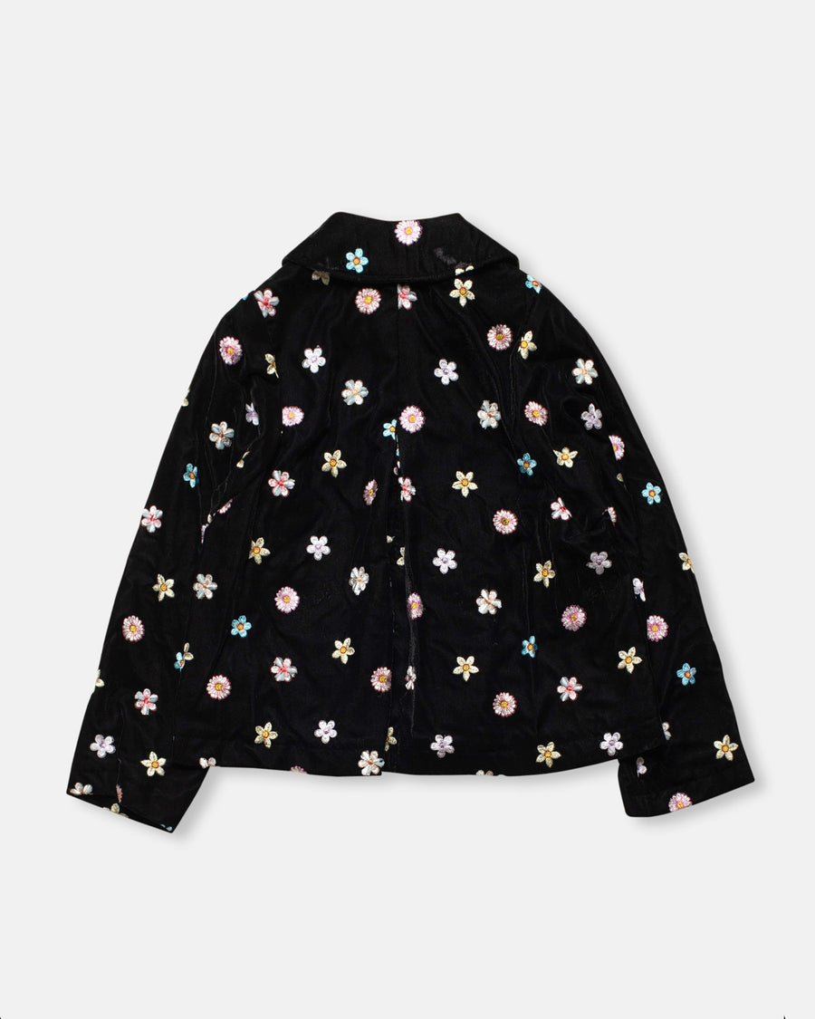velvet embroidery jacket