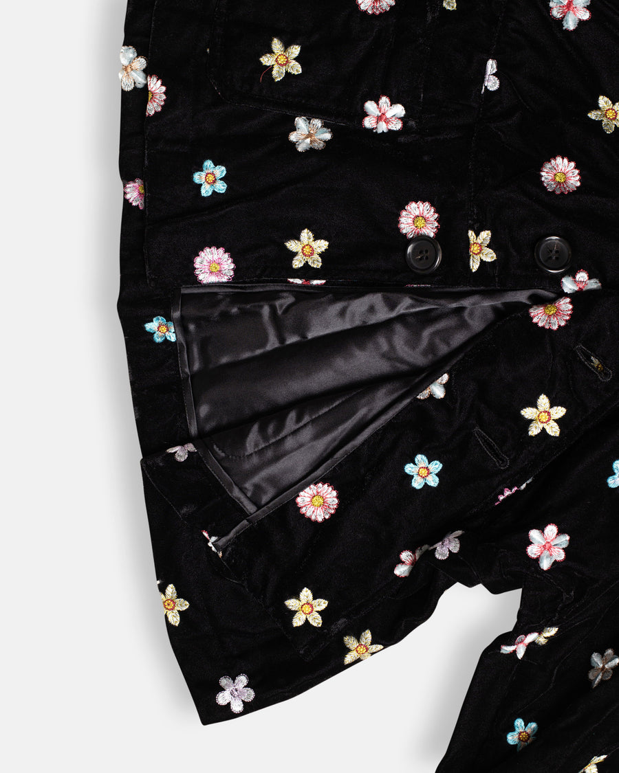 velvet embroidery jacket