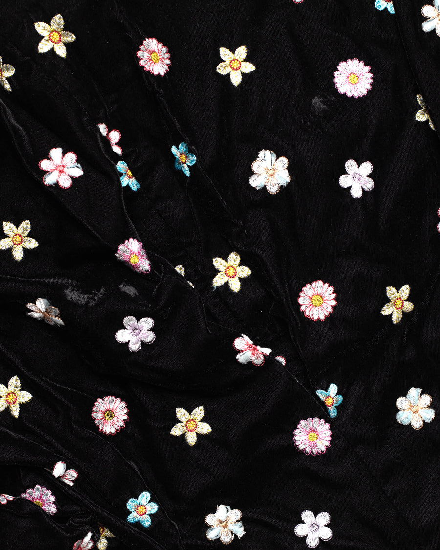 velvet embroidery jacket