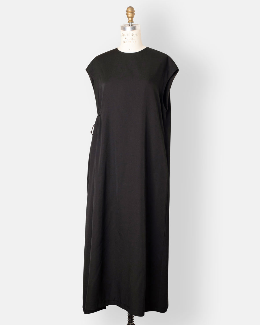 right side gathered dress