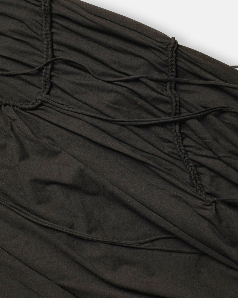 chain stitch long dress