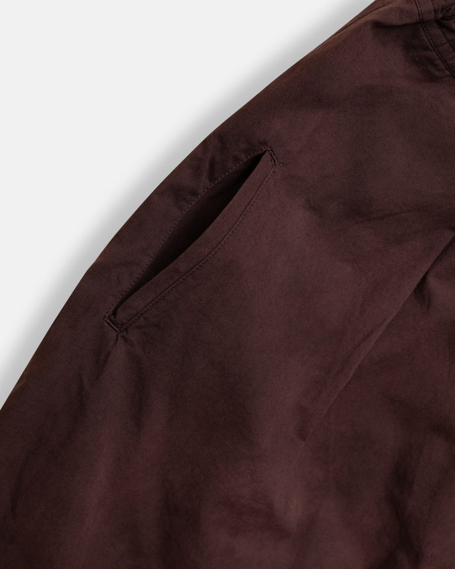 front tuck wide pants