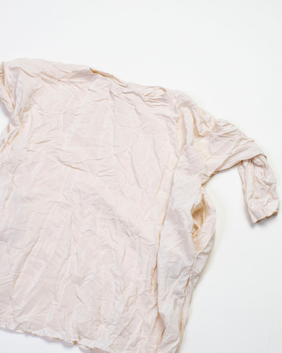 washed silk top