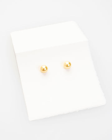 gold philippine pearl stud earrings