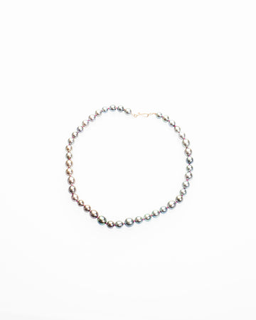 multi-color tahiti pearl necklace